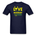 Love Is Unisex Classic T-Shirt - navy / S