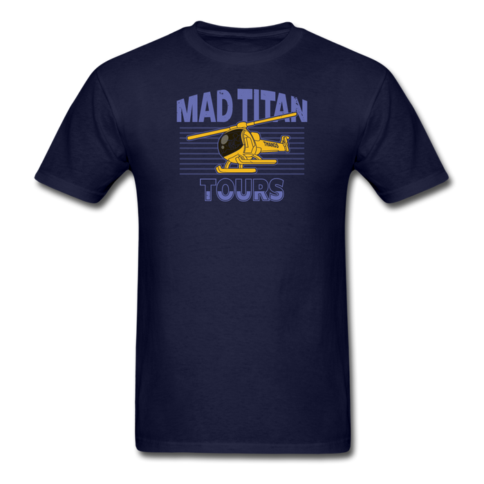Mad Titan Tours B Unisex Classic T-Shirt - navy / S