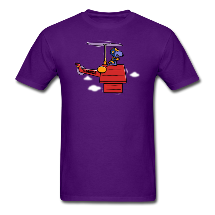 Purple Beagle Copter Unisex Classic T-Shirt - purple / S