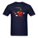 Purple Beagle Copter Unisex Classic T-Shirt - navy / S