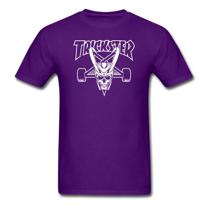 Trickster Unisex Classic T-Shirt - purple / S