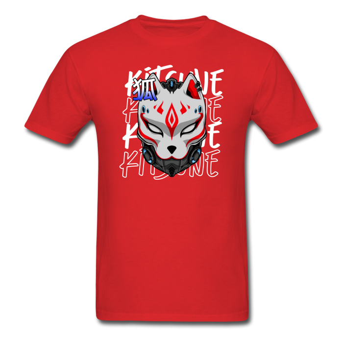 Kitsune Mask Unisex Classic T-Shirt - red / S