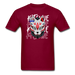 Kitsune Mask Unisex Classic T-Shirt - burgundy / S