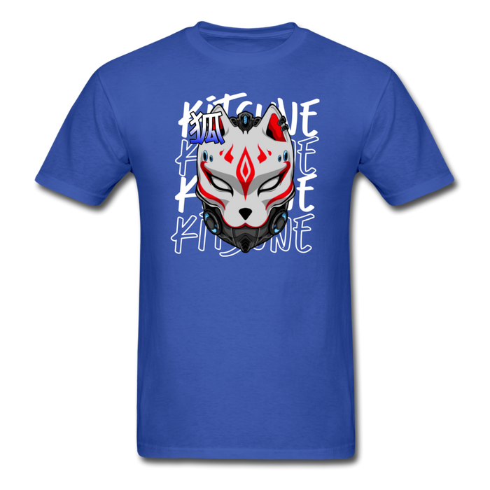 Kitsune Mask Unisex Classic T-Shirt - royal blue / S