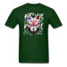 Kitsune Mask Unisex Classic T-Shirt - forest green / S