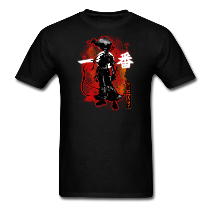 Cosmic Afro Samurai Unisex Classic T-Shirt - black / S