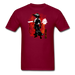 Cosmic Afro Samurai Unisex Classic T-Shirt - burgundy / S