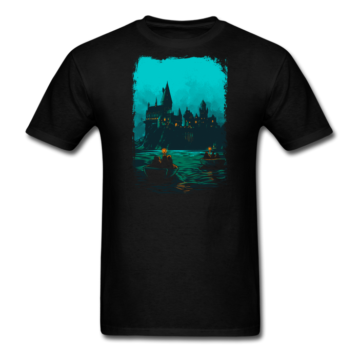 Arrival at Hogwarts Unisex Classic T-Shirt - black / S