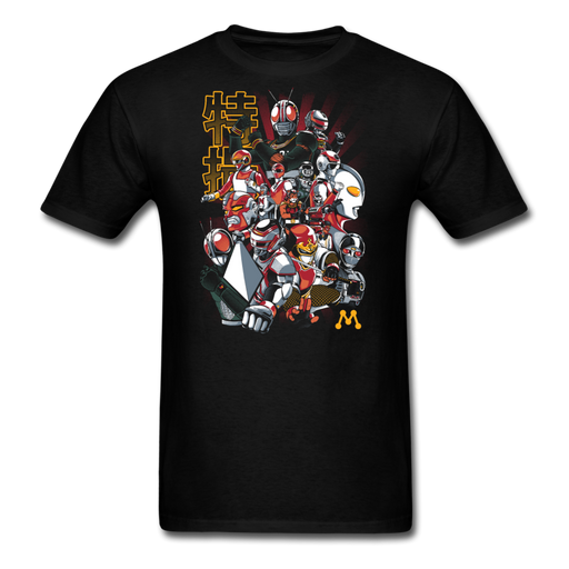 Tokusatsu Heroes Unisex Classic T-Shirt - black / S