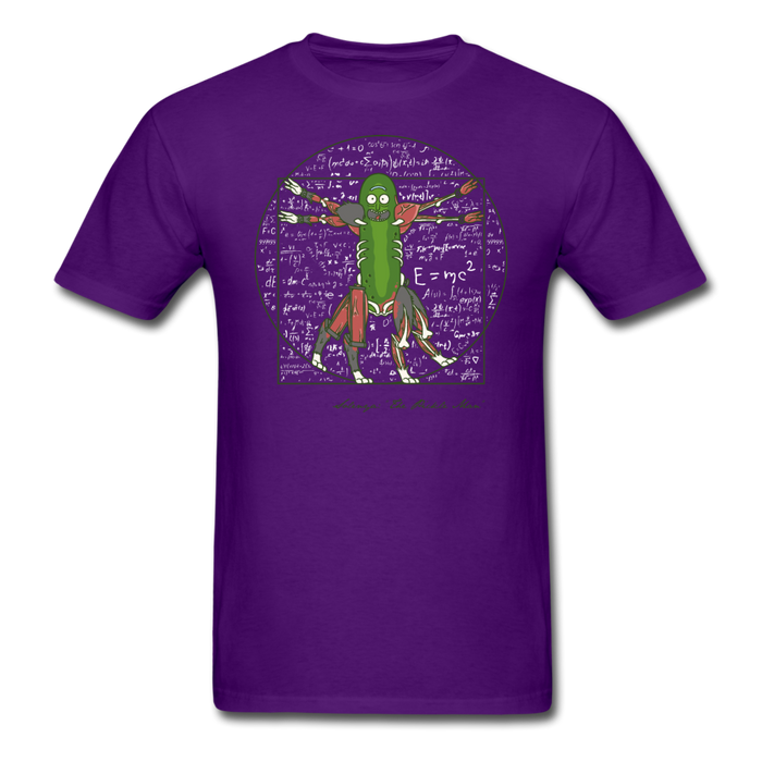 Vitruvian Pickle Unisex Classic T-Shirt - purple / S