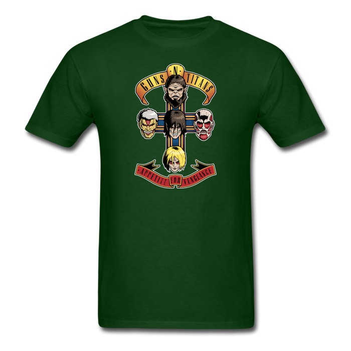 Guns N Titans Unisex Classic T-Shirt - forest green / S