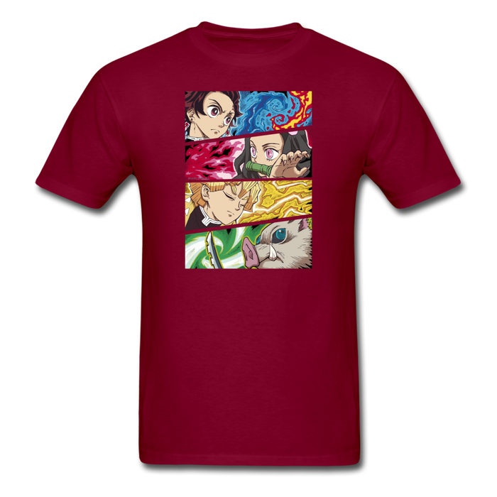 Demon Heroes Unisex Classic T-Shirt - burgundy / S