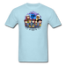 Mutant Friends Unisex Classic T-Shirt - powder blue / S