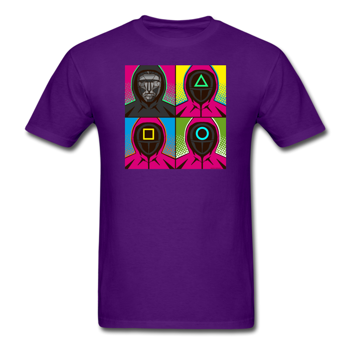 Pop Squid Unisex Classic T-Shirt - purple / S