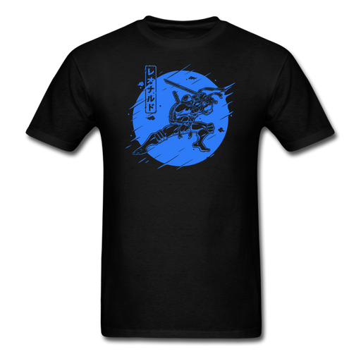 Blue Turtle Warrior Unisex T-Shirt - black / S