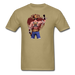 Luffy Unisex T-Shirt - khaki / S