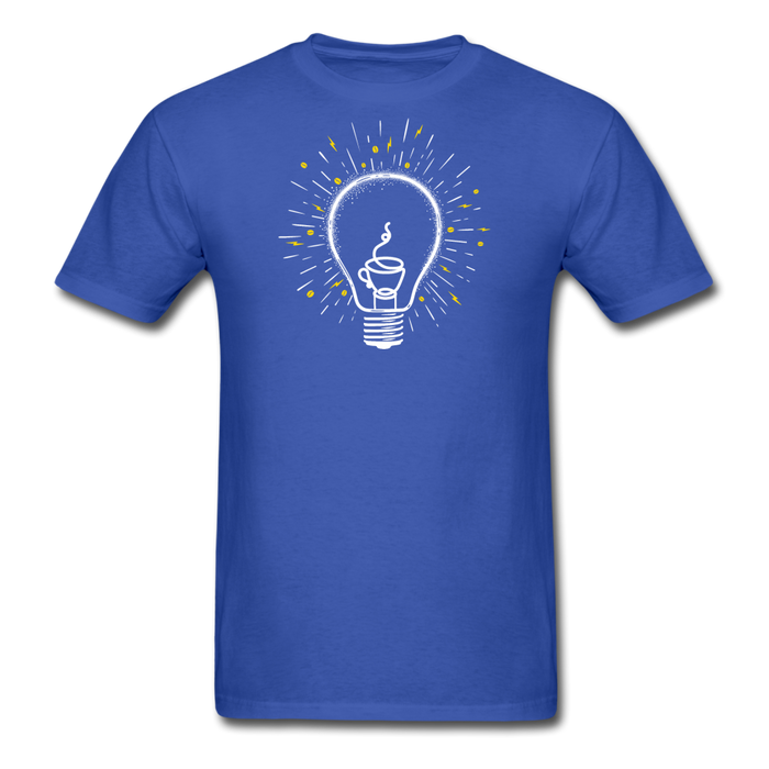 Coffee is a good idea Unisex T-Shirt - royal blue / S