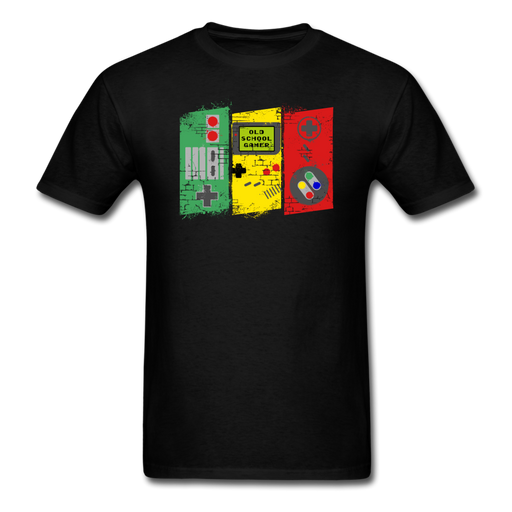 Old School Gamer Unisex T-Shirt - black / S