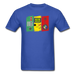 Old School Gamer Unisex T-Shirt - royal blue / S