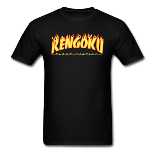 Rengoku Flame Hashira Unisex T-Shirt - black / S