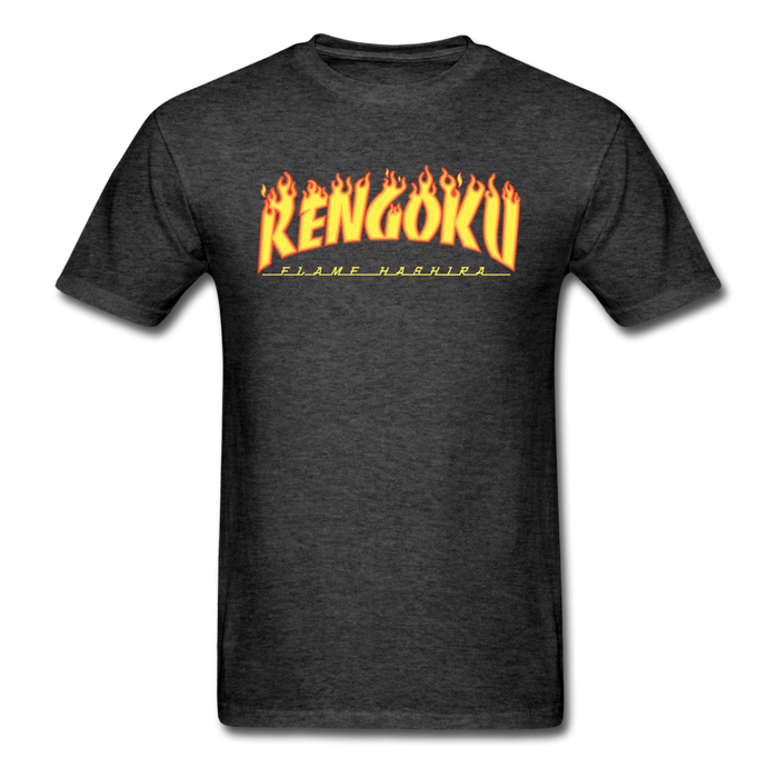 Rengoku Flame Hashira Unisex T-Shirt - heather black / S
