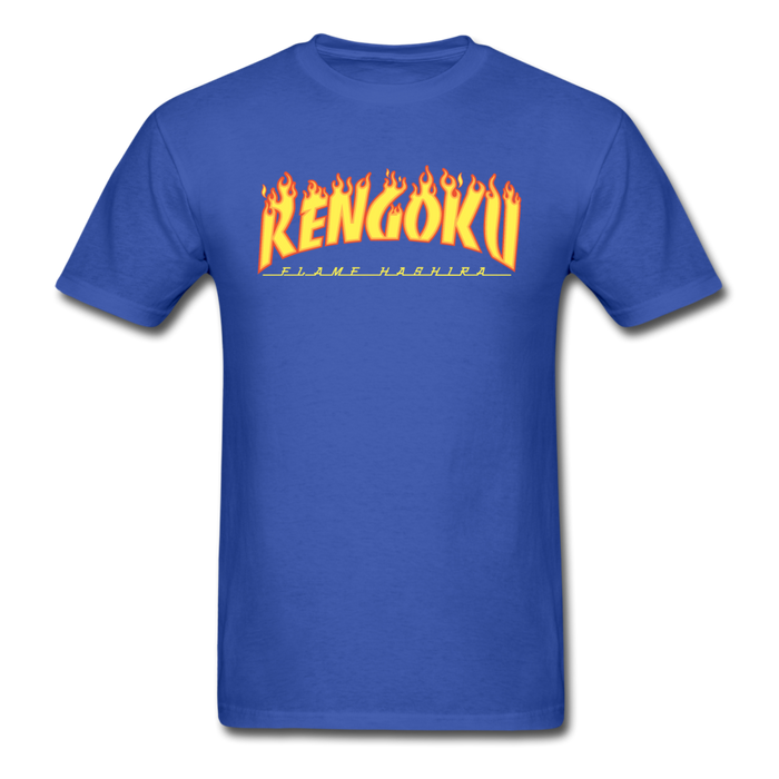 Rengoku Flame Hashira Unisex T-Shirt - royal blue / S