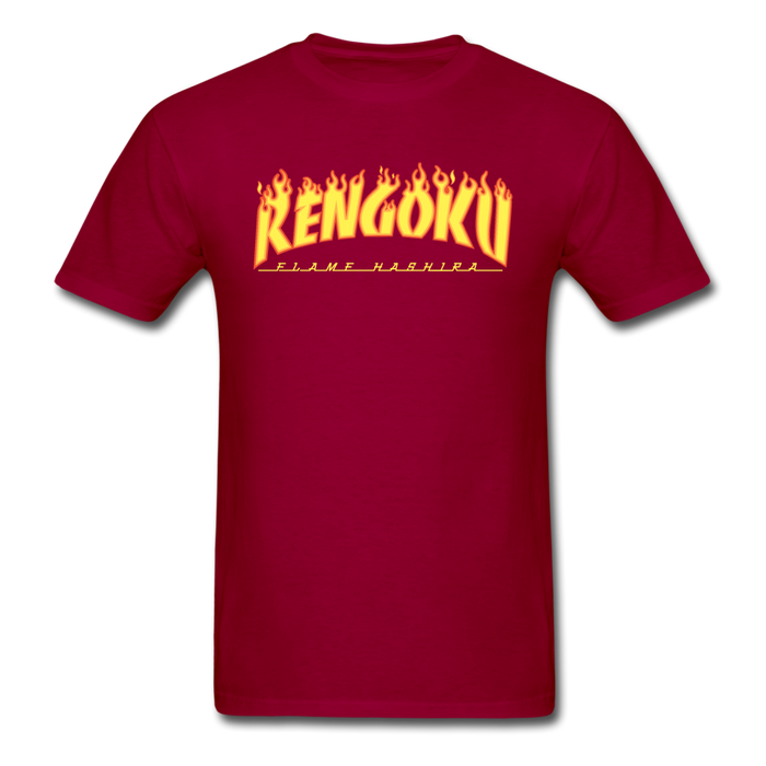 Rengoku Flame Hashira Unisex T-Shirt - dark red / S