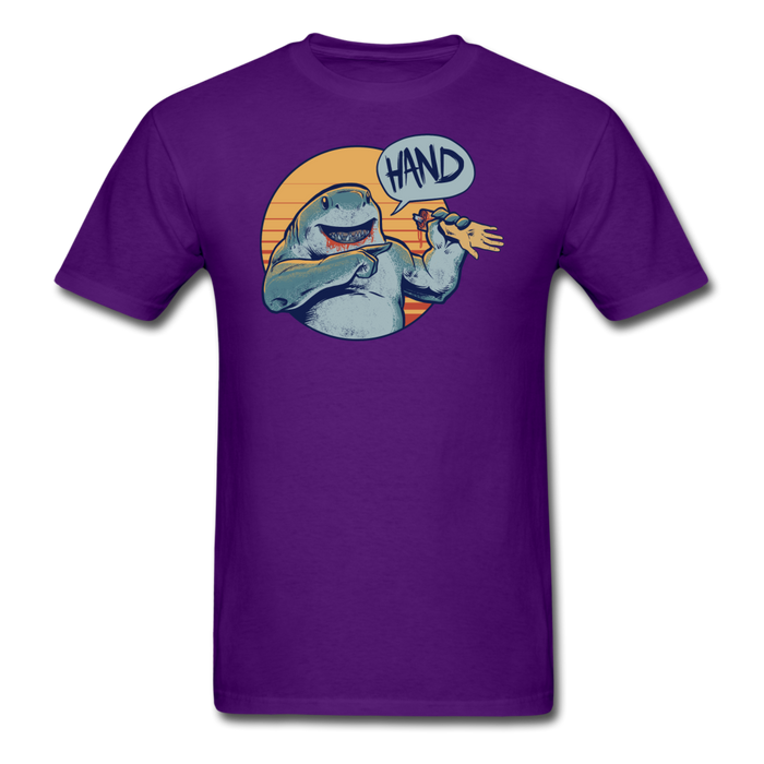 HAND! Unisex Classic T-Shirt - purple / S