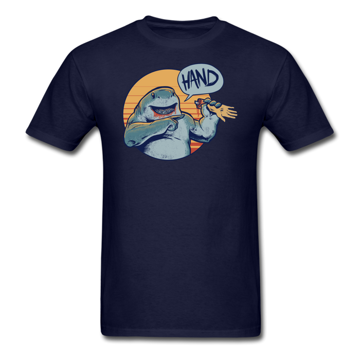 HAND! Unisex Classic T-Shirt - navy / S