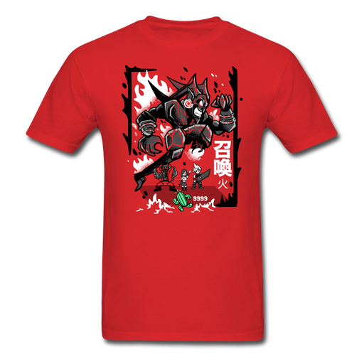 Burning Summoning Unisex Classic T-Shirt - red / S