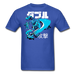 Fire Whirl Unisex Classic T-Shirt - royal blue / S