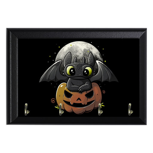 Spooky Dragon Key Hanging Plaque - 8 x 6 / Yes