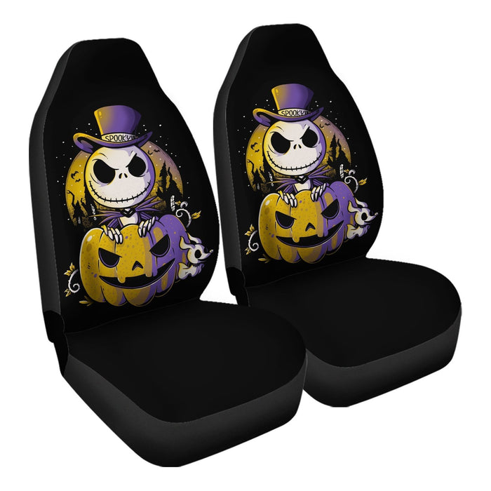 Spooky Jack Car Seat Covers - One size