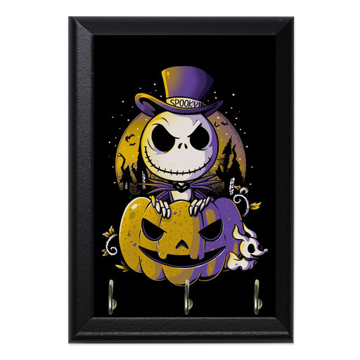 Spooky Jack Key Hanging Plaque - 8 x 6 / Yes