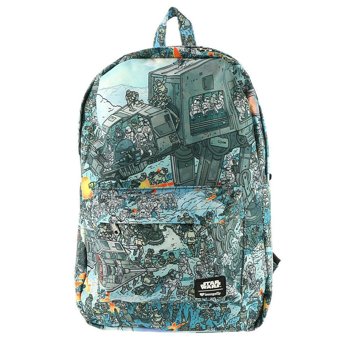 Star Wars Empire Strikes Back Hoth Battle Loungefly Backpack