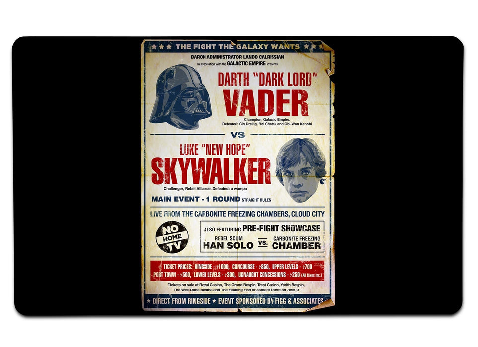 Star Wars Poster 3 Large Mouse Pad