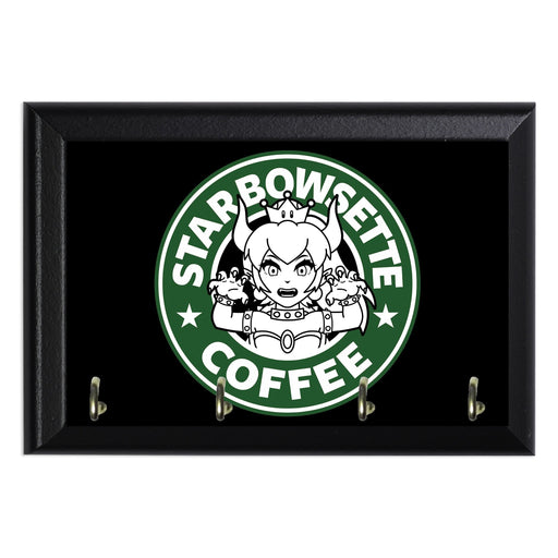 Starbowsette Coffee Key Hanging Plaque - 8 x 6 / Yes