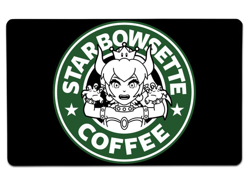Starbowsette Coffee Large Mouse Pad