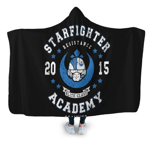 Starfighter Academy 15 Hooded Blanket - Adult / Premium Sherpa