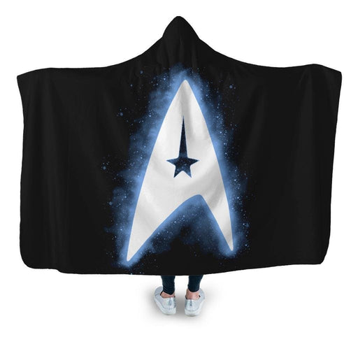 Starfleet Hooded Blanket - Adult / Premium Sherpa