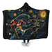 Starry Battle Hooded Blanket - Adult / Premium Sherpa