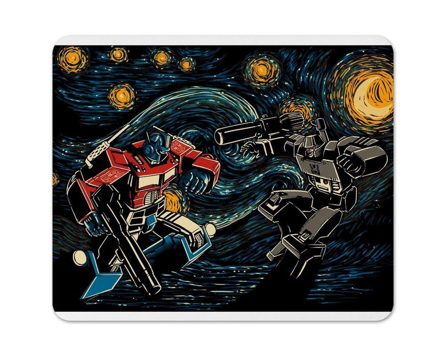 Starry Battle Mouse Pad