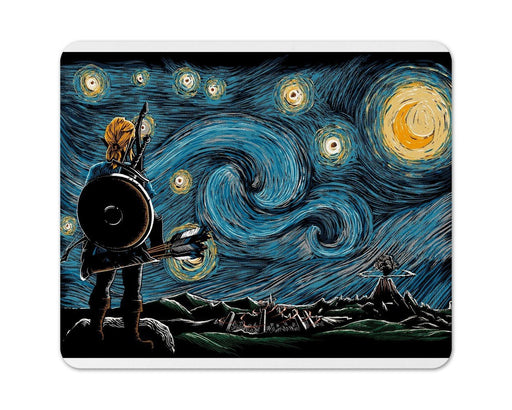Starry Breath Mouse Pad
