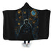 Starry Dark Side Hooded Blanket - Adult / Premium Sherpa