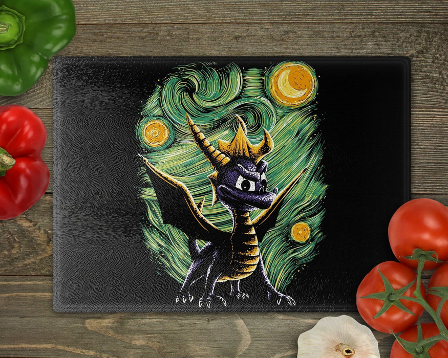 Starry Dragon Cutting Board