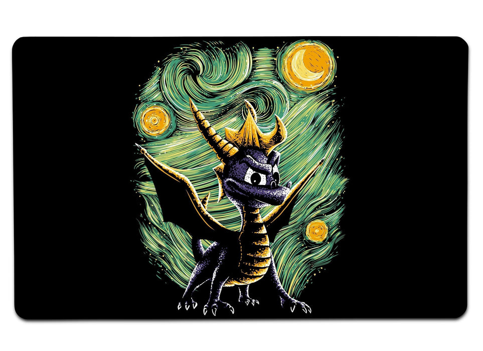 Starry Dragon Large Mouse Pad