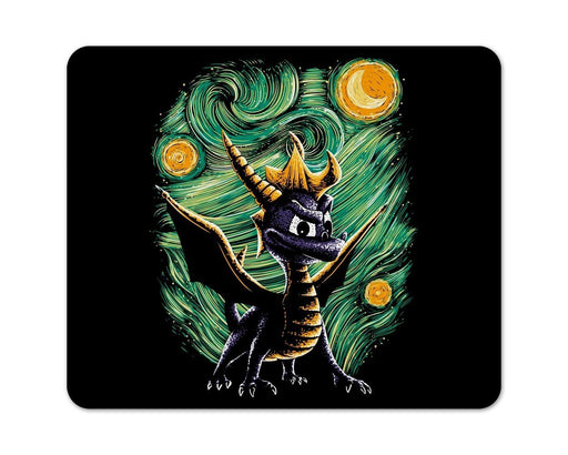 Starry Dragon Mouse Pad