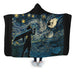 Starry Fantasy Hooded Blanket - Adult / Premium Sherpa