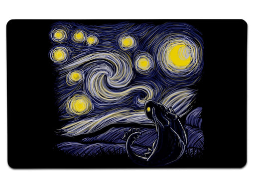 Starry Fury Large Mouse Pad
