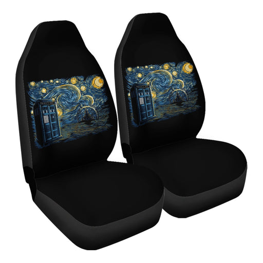 Starry Gallifrey Car Seat Covers - One size